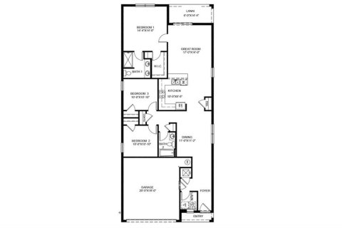 House in San Antonio, Florida 3 bedrooms, 144.93 sq.m. № 1885455 - photo 22