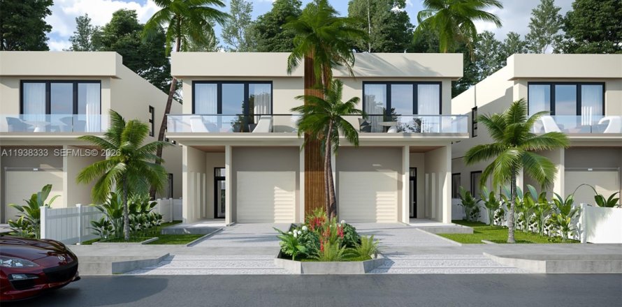 Таунхаус в Форт-Лодердейл, Флорида 3 спальни, 240.99м2 № 1995877