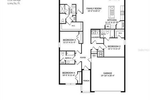 Casa en venta en Eagle Lake, Florida, 4 dormitorios, 185.9 m2 № 2387394 - foto 2