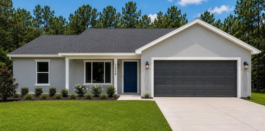 House in Dunnellon, Florida 3 bedrooms, 134.62 sq.m. № 2394423