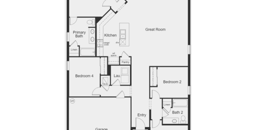 House in Sanctuary Ridge in the Tampa-St. Petersburg Area in Wesley Chapel, Florida 2 bedrooms, 185 sq.m. № 378949