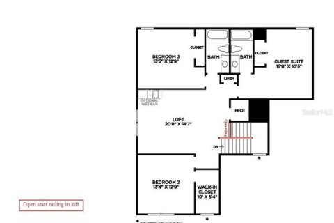House in Apopka, Florida 5 bedrooms, 311.59 sq.m. № 2216152 - photo 4
