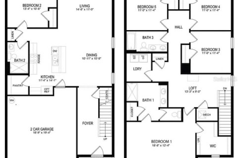 House in Davenport, Florida 5 bedrooms, 234.3 sq.m. № 1773380 - photo 15