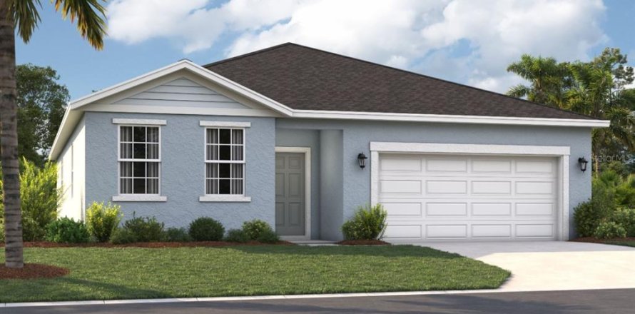 House in Eustis, Florida 3 bedrooms, 147.62 sq.m. № 1886011
