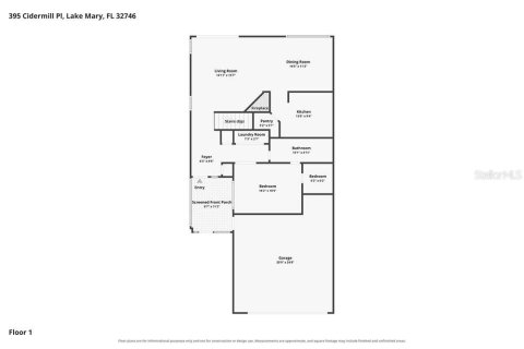 House in Lake Mary, Florida 3 bedrooms, 154.22 sq.m. № 2389134 - photo 2