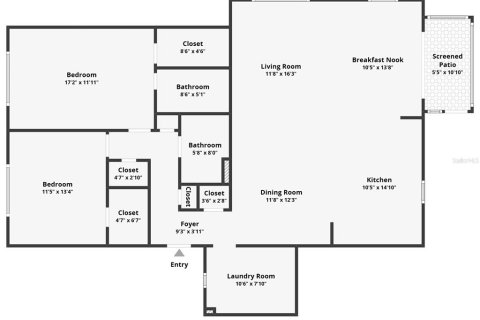Купить кондоминиум в Сент-Питерсберг, Флорида 5 комнат, 124.02м2, № 1678277 - фото 12