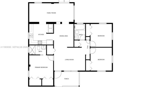 Villa ou maison à vendre à Homestead, Floride: 3 chambres № 2030665 - photo 2