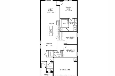 House in Zephyrhills, Florida 3 bedrooms, 140.56 sq.m. № 1826193 - photo 1