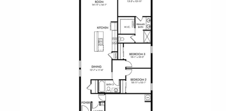 House in Zephyrhills, Florida 3 bedrooms, 140.56 sq.m. № 1826193