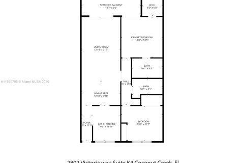 Купить кондоминиум в Коконат Крик, Флорида 2 спальни, 107.4м2, № 2014499 - фото 20