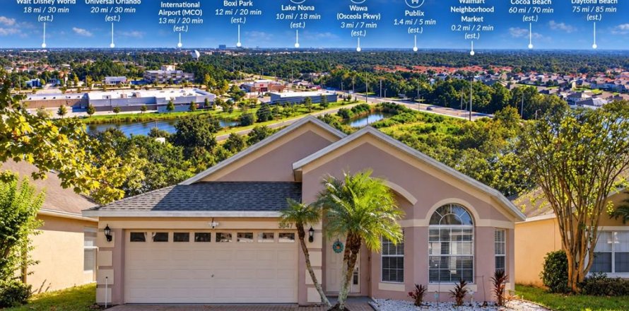Villa ou maison à Kissimmee, Floride 3 chambres, 170.66 m2 № 2419016