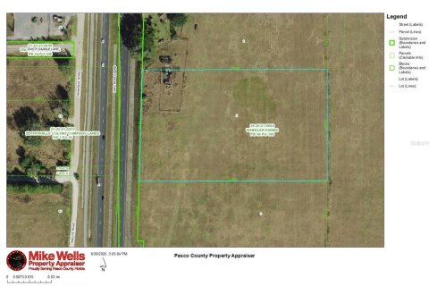 Terreno en venta en Zephyrhills, Florida № 1808097 - foto 1