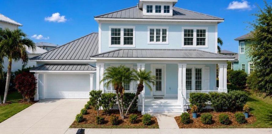 House in Apollo Beach, Florida 4 bedrooms, 329.62 sq.m. № 2123649