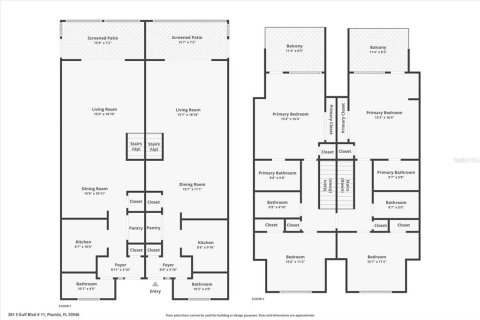 House in Placida, Florida 2 bedrooms, 125.14 sq.m. № 2228350 - photo 26