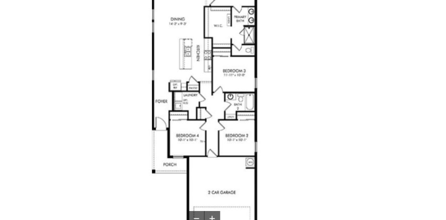 House in Links Terrace in Daytona Beach, Florida 4 bedrooms, 157 sq.m. № 617406