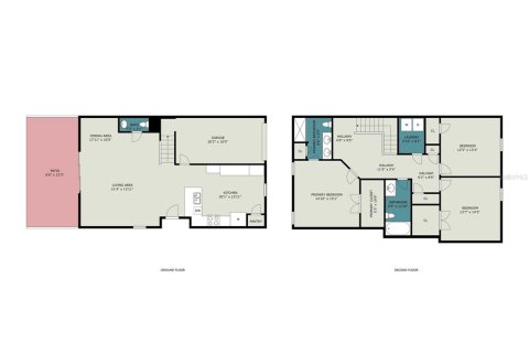 Townhouse in Edgewater, Florida 3 bedrooms, 170.94 sq.m. № 2316726 - photo 28