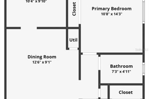 Villa ou maison à vendre à Pinellas Park, Floride: 2 chambres, 71.53 m2 № 2222314 - photo 2