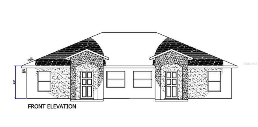 Duplex in Williston, Florida 2 bedrooms, 89.84 sq.m. № 1812555