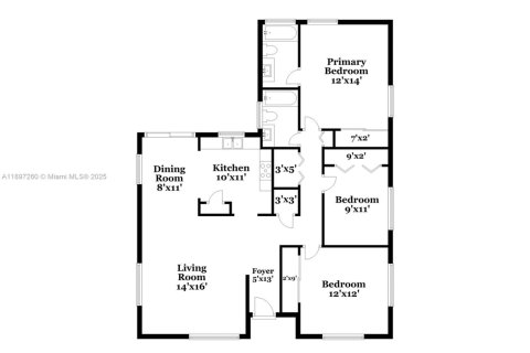 Casa en alquiler en Miami, Florida, 3 dormitorios, 127.46 m2 № 1948763 - foto 16