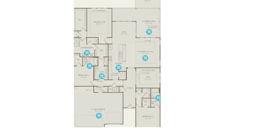 Propriété à Del Webb Wildlight  3 chambres, 252 m2 № 502381