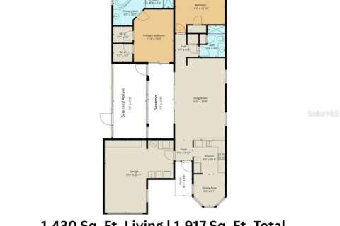 House in Crystal River, Florida 2 bedrooms, 132.85 sq.m. № 2100077 - photo 8