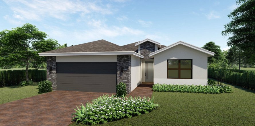 House in Stuart, Florida 3 bedrooms, 152.45 sq.m. № 1117906