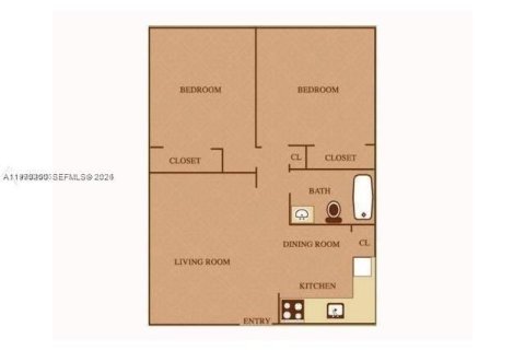 Copropriété à louer à Oakland Park, Floride: 2 chambres, 56.58 m2 № 2031935 - photo 8