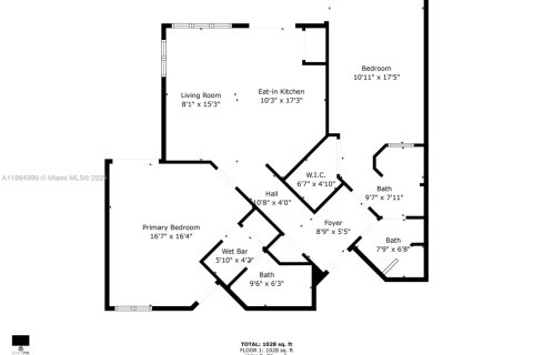Condo in Port St. Lucie, Florida, 2 bedrooms  № 1893244 - photo 3
