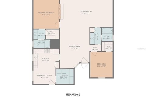 House in Lake Wales, Florida 2 bedrooms, 139.07 sq.m. № 1879686 - photo 9