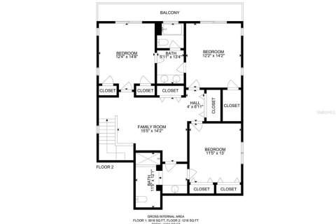 House in Tarpon Springs, Florida 7 bedrooms, 598.1 sq.m. № 2272757 - photo 16