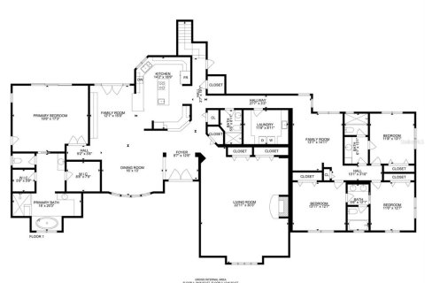 House in Tarpon Springs, Florida 7 bedrooms, 598.1 sq.m. № 2272757 - photo 15