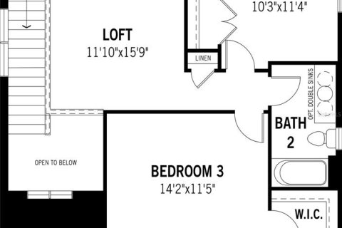 Купить виллу или дом в Парриш, Флорида 8 комнат, 186.45м2, № 2217255 - фото 3