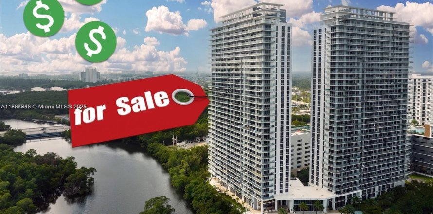 Condo à North Miami Beach, Floride, 2 chambres  № 1977770