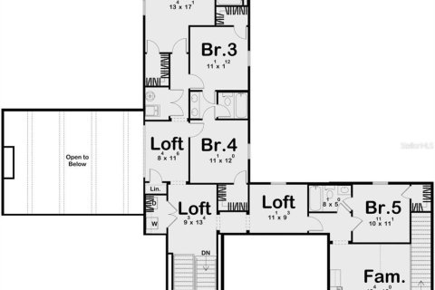 Купить виллу или дом в Тампа, Флорида 15 комнат, 478.73м2, № 1917561 - фото 22