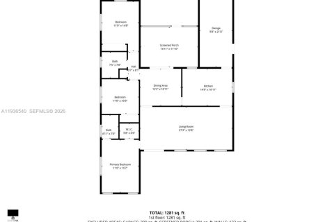 Casa en venta en Hollywood, Florida, 3 dormitorios, 140.1 m2 № 1995245 - foto 27