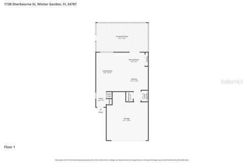 Villa ou maison à louer à Winter Garden, Floride: 3 chambres, 117.43 m2 № 2396000 - photo 2
