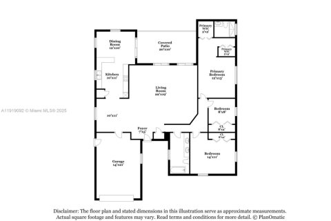 Снять в аренду виллу или дом в Бока-Ратон, Флорида 3 спальни, 166.76м2, № 1974382 - фото 16