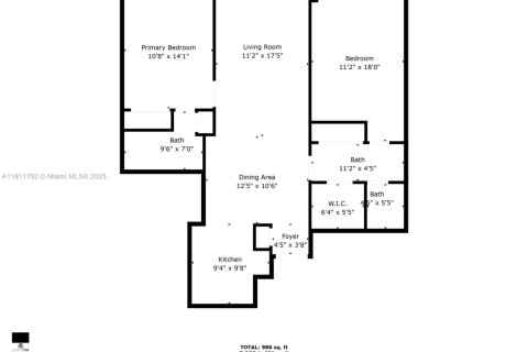 Снять в аренду кондоминиум в Авентура, Флорида 2 спальни, 100.24м2, № 1961960 - фото 4