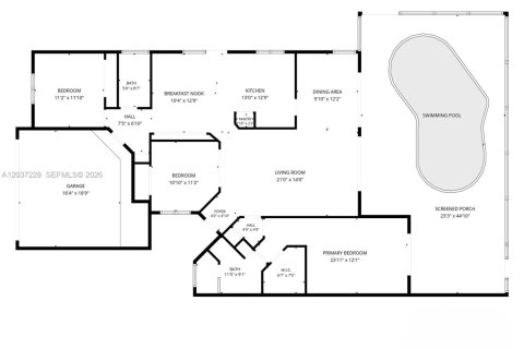 House in Pembroke Pines, Florida 3 bedrooms, 154.22 sq.m. № 2089499 - photo 8
