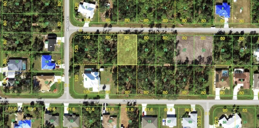 Land in Port Charlotte, Florida № 2165819
