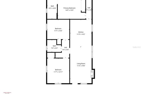 Casa en venta en Tampa, Florida, 3 dormitorios, 104.52 m2 № 2396005 - foto 4