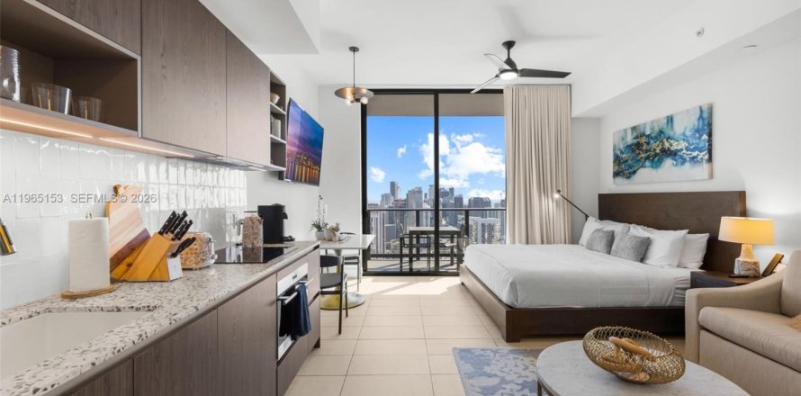 Studio à Condo à Miami, Floride  № 2026483
