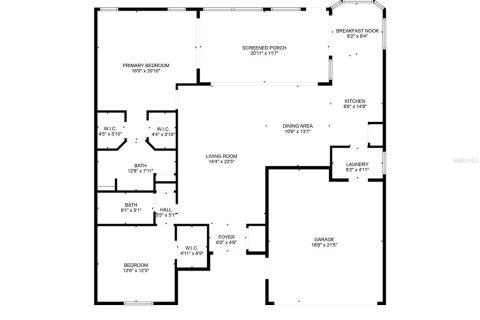 House in Spring Hill, Florida 2 bedrooms, 146.41 sq.m. № 1774000 - photo 4