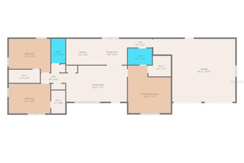 House in Largo, Florida 3 bedrooms, 147.9 sq.m. № 2297049 - photo 9
