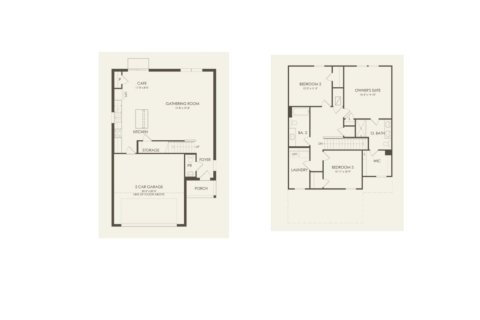 House floor plan «Hamden Plan», 3 rooms in Redding Pointe