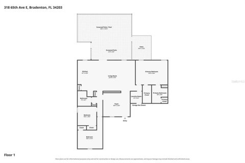 Villa ou maison à vendre à Bradenton, Floride: 3 chambres, 160.07 m2 № 2422834 - photo 19