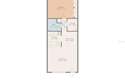 Condominio en venta en Belleair Bluffs, Florida, 1 dormitorio, 64.1 m2 № 1894863 - foto 27