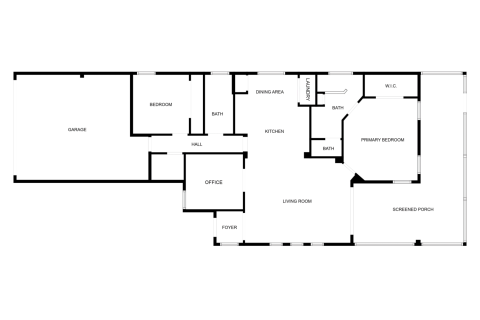 House in Parrish, Florida 2 bedrooms, 120.68 sq.m. № 1760406 - photo 1