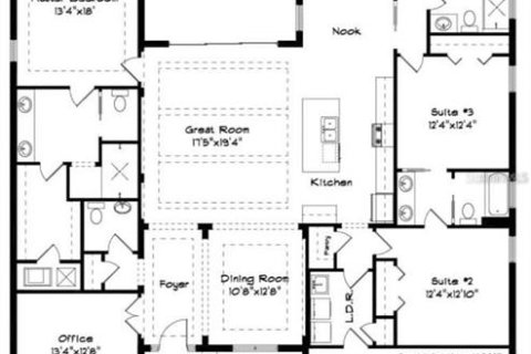 House in Ocala, Florida 4 bedrooms, 239.32 sq.m. № 1783071 - photo 28