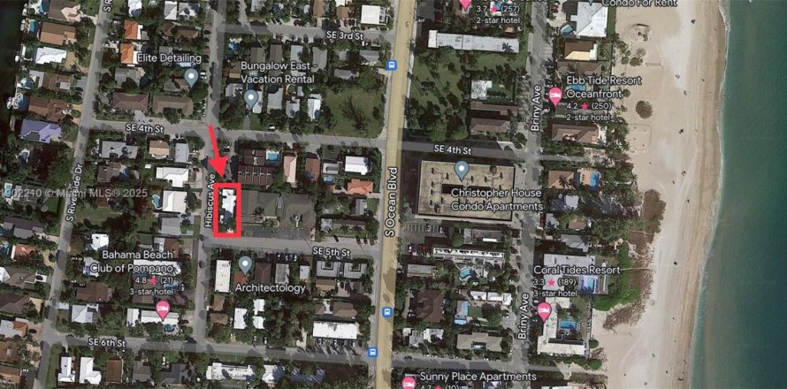 Apartment in Pompano Beach, Florida 1 bedroom № 1953622